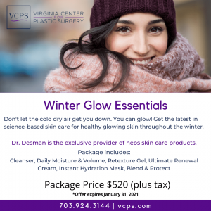 vcps winter glow package promo banner