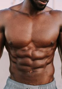 torso of a man with abs 
